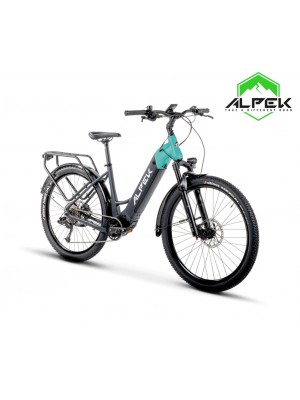 E-Bike Trekking 27.5" ALPEK TRECY 10v Motore BAFANG 80Nm